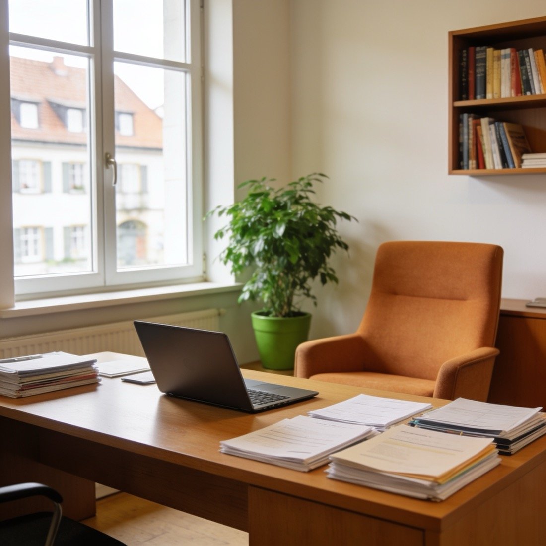 Büro von Versicherungsmakler Deringer in Ebern